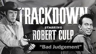Trackdown (1957) "Bad Judgement" Network print with commercials!