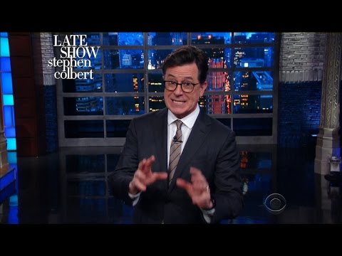 Stephen Colbert Wonders If Donald Trump Will Be POTUS By Friday After Tuesday ...