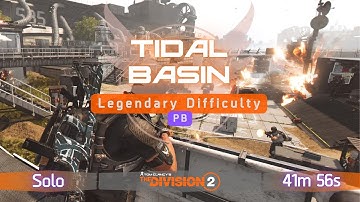 Tidal Basin - Legendary difficulty - Solo - 41m 56s |Tom Clancy