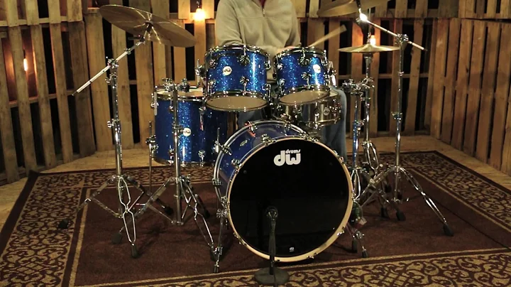 DW Collector's Shell Pack, Blue Glass FinishPly, Chrome Hardware