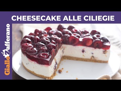 Video: Cheesecake Con Salsa Di Ciliegie