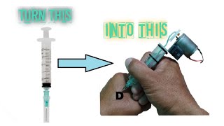 Simple Invention | Homemade Tattoo Machine From Syringe