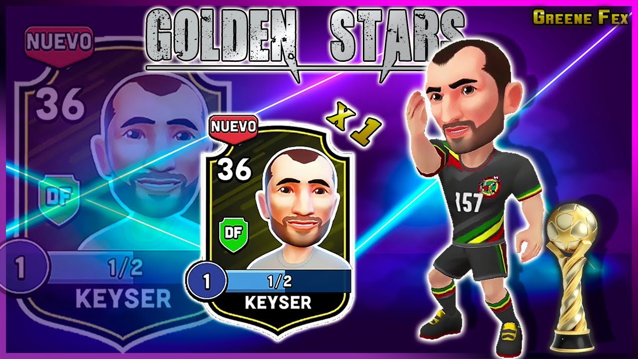 Mini Football | NEW PLAYER: KEYSER🤩 | Golden Stars🏆
