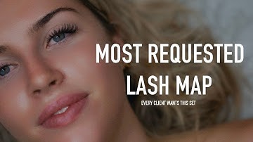 Lash with me: Most requested lash map / Cat Eye Wet Lash Volume / Handmade Volume lash tutorial