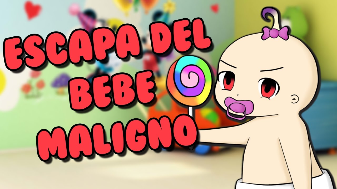 Escapa Del Bebe Maligno Roblox Escape The Evil Baby En Español - baby leah plays roblox youtube