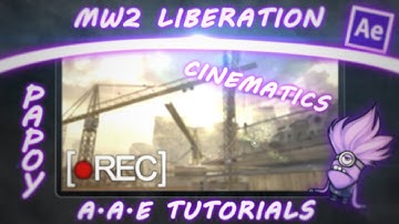 Adobe After Effects Tutorial - Installing MW2 Liberation
