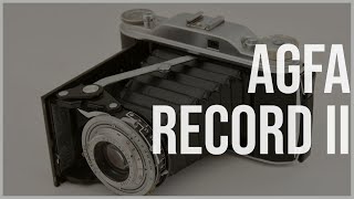Agfa Record Ii Tasarım Harikası Katlanabilir Analog Fotoğraf Makinesi