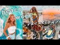 a week in my life: summer family BEACH TRIP (jet skiing, surfing, watching the sunrise, and more!!)