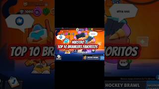 mi top 9 brawlers favoritos con trebot #brawlstars