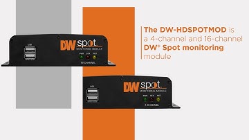 DW Spot Monitoring Modules