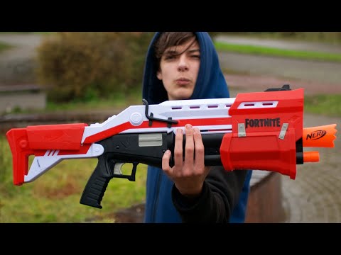 ОБЗОР НОВИНКИ НЁРФ 2019 ФОРТНАЙТ ДРОБОВИК FORTNITE TS 1