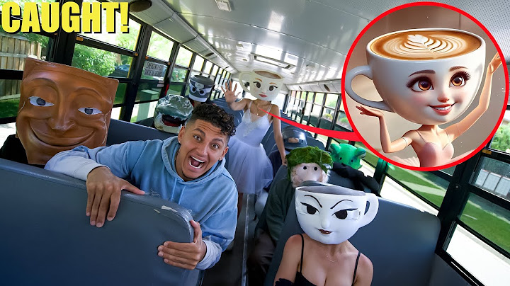 I SNUCK ON BALLERINA CAPPUCCINAS SCHOOL BUS FIELD TRIP IN REAL LIFE! (ITALIAN BRAINROT)