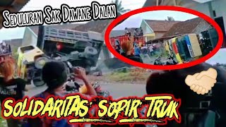 Story wa Solidaritas Sopir Truk || viral detik-detik Truk Terguling