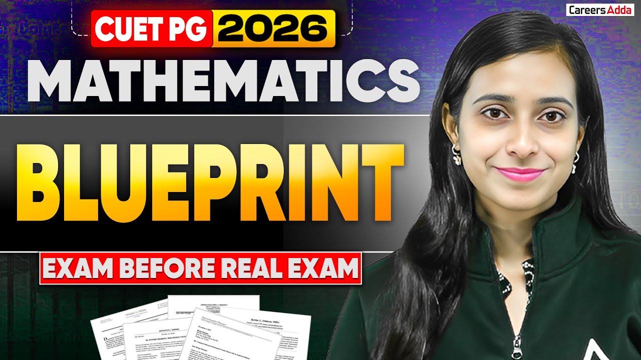 CUET PG Mathematics 2026 | Complete Blueprint Before Real Exam - YouTube