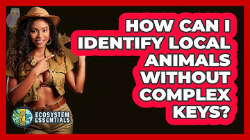 How Can I Identify Local Animals Without Complex Keys? - Ecosystem Essentials