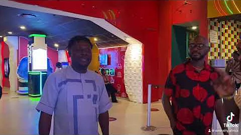 ITELE KESARI, NIYI JOHNSON AND KUNLE AFOD TOGETHER AT THE CINEMA