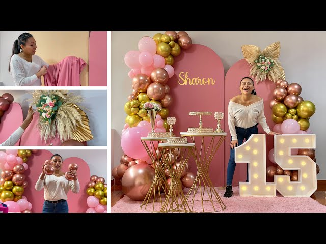 145PCS Juego de Globos para Decoraciones de Fiesta, Feliz Cumpleaños