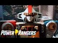 Ninja Megazord First Battle | Mighty Morphin | Power Rangers Official