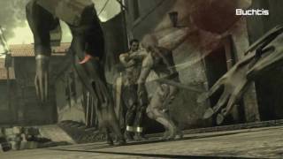 Metal Gear Solid 4 HD - Raiden v.s Vamp - Edited Cut