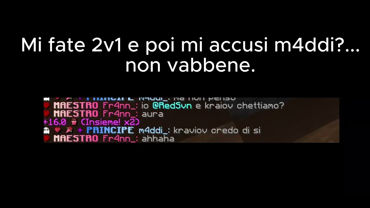 Sarò sempre dietro di voi.