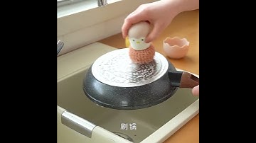 PVN31862 Cọ xoong nồi rửa chén hình vỏ trứng sáng tạo T2