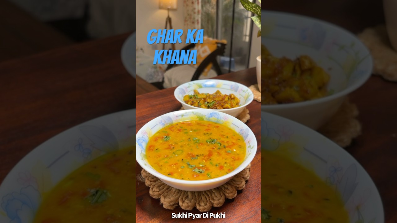 Homemade Meals | Ghar Ka Khana | Dal Chawal Arbi #homemadefood #recipe