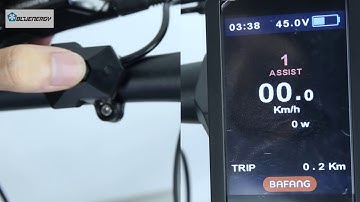 BAFANG Mid Drive Display Mid Motor Control Panel 850C