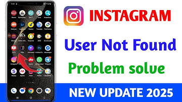 Instagram User Not Found Problem Solve