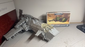 Building the Space Marine Thunderhawk