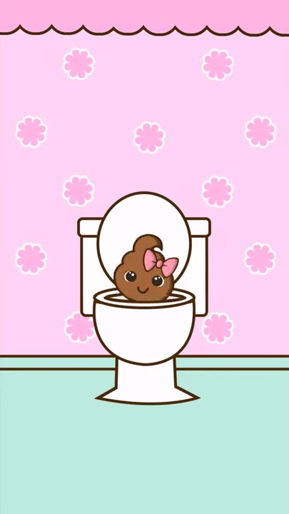 Cute poop in toilets Animated lockscreen for Samsung theme store