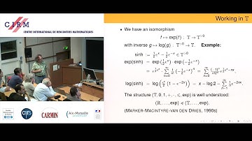 Lou van den Dries: The ordered differential field of transseries