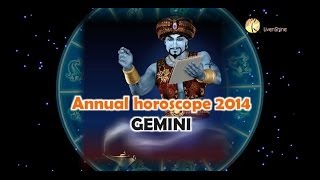 Gemini (May 21 - June 20) - 2014 Annual Horoscope Predictions.