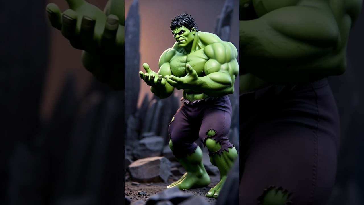 Hulk apni gussa control kr raha hai 😡😡  