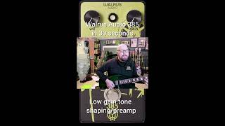 Walrus 385 in 30 seconds #guitarpedals #tonechaser #guitar