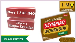 Class 7 IMO | Simple Equations