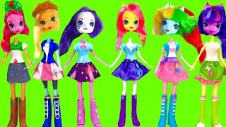 My Little Pony Mlp Equestria Girls With Wrong Heads & Toy Surprises