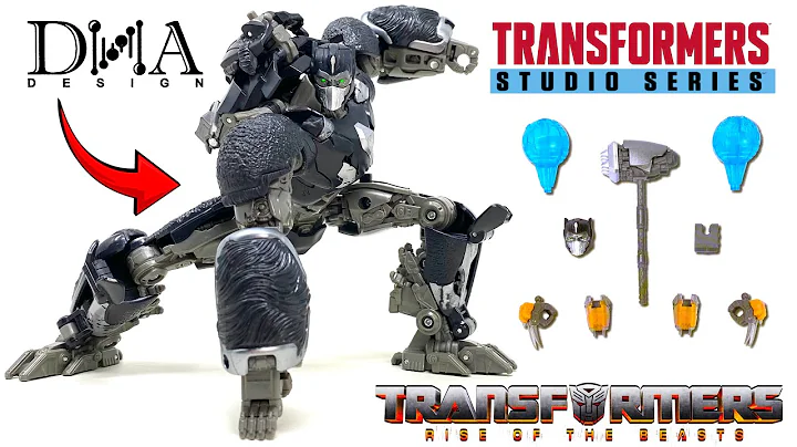 DNA Design DK-52 Upgrade Kit Transformers ROTB Studio Series OPTIMUS PRIMAL, RHINOX & CHEETOR Review