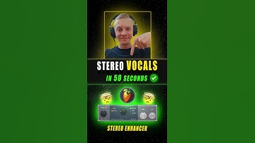 Mixing Vocals With Stereo Layer In FL Studio #shorts
