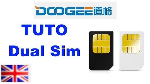 Tuto Chinese phone Dual-sim Dual-Standby Doogee (eng)