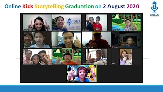 Thank you very much parents and kids for your kind words (Online Kids Public Speaking)