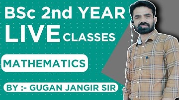 BSc 2nd year Maths || Lec-03|| FORMATION OF DIFFERENTIAL EQUATION PART-1 #