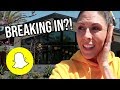 Sneaking into the Snapchat Cafeteria for Free Food!?