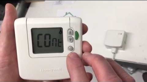 How to re-bind a Honeywell DTS92E Thermostat & BDR91 Relay Box