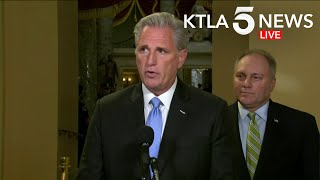 House Minority Leader Kevin McCarthy Responds to Trump Impeachment Inquiry