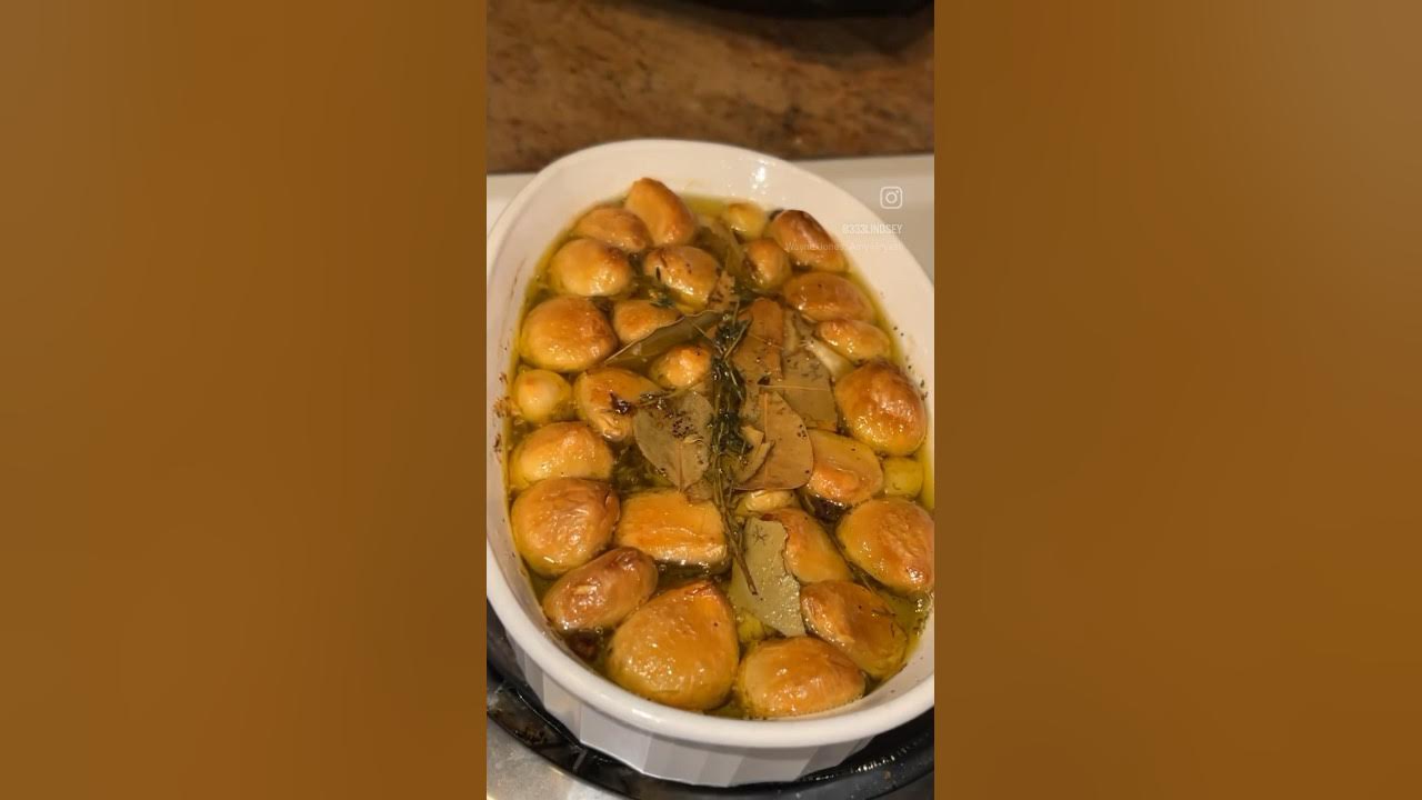 Easy Oven Roasted Garlic Confit YouTube