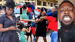 Ohemaa Woyeje Att@cked By Many People As They Disciplined Her