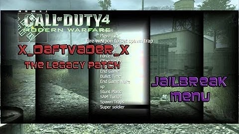 The Legacy Patch | 1.40 COD4 - Jailbreak Needed