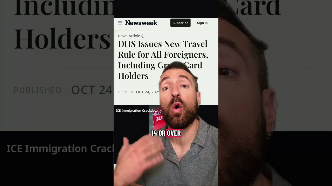 Новые правила путешествий для владельцев грин-карт! #иммиграция #гринкарта