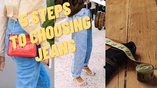 5 Steps to Choosing Jeans. How to Wear Jeans That Fit You?