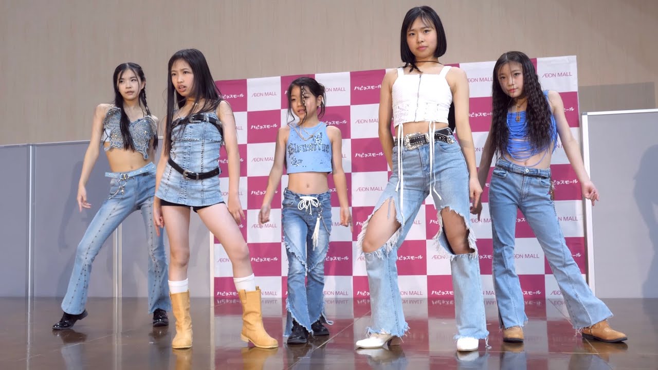 【4K60P】「k-fa 」KCS STREET DANCE SCHOOL アイドル＋ダンス＋アーティストENJYOY STAGE in イオンモール新小松 2024/11/24